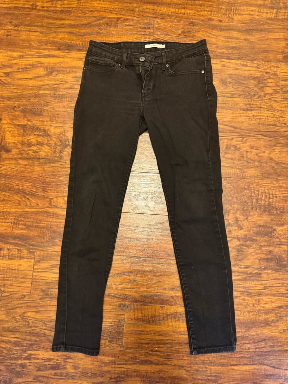 Levi’s 711 Black Women's Skinny Jeans - Classic Black Denim